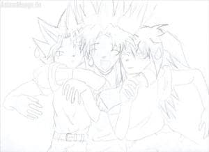 yami,marik,bakura