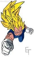 3-facher Super Sajajin Vegeta