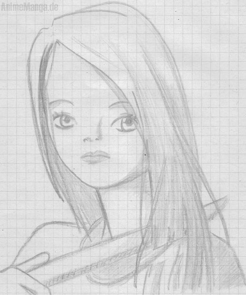 Persephone mit Schatten