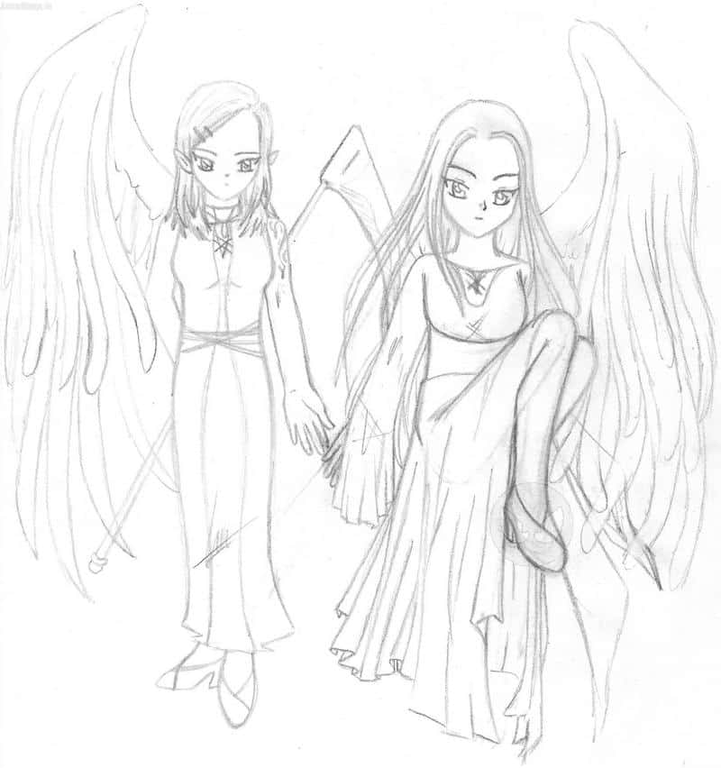 Bleistiftzeichnung (wird später noch nachgezogen)