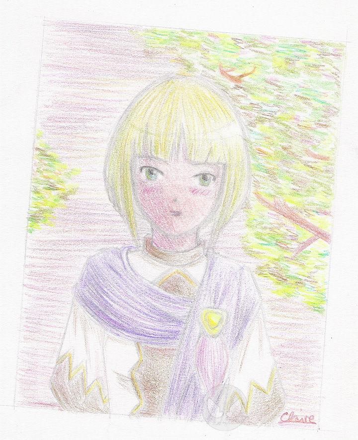 Cosma - mistige Farbstiftcoloration