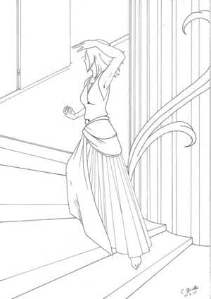 Wendeltreppe - Outlines