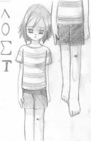 2. Vorzeichnung von "Lost"