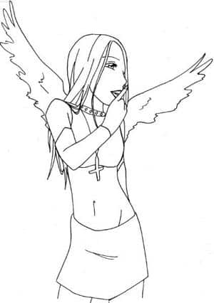 Outlines von meinem Engel