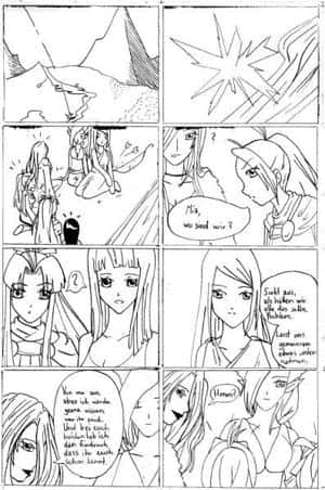 Tuscheschmiererei *Erster Doji-Versuch*