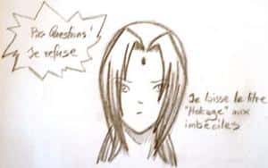 Tsunade - aus dem Kopf gezeichnet