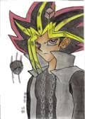 ...and Yami-Yugi: two guys, the same expression