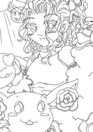 Rosen und Pogopuschel