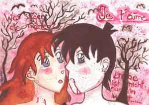 Je t' aime ( wie romantisch) *lol*