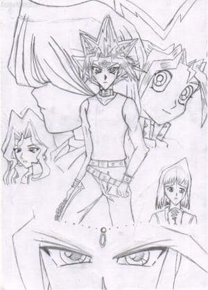 2 Seelen Vorzeichnung