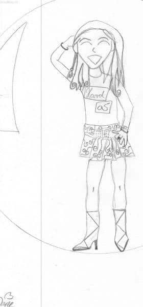 Mädel in einer Seifenblase