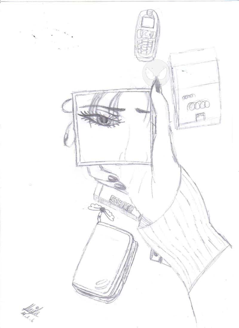 verhasstes Spiegelbild