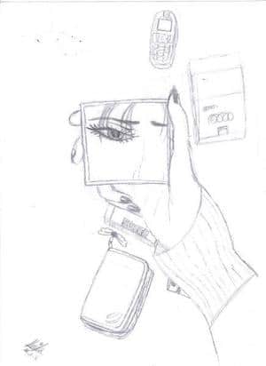 verhasstes Spiegelbild