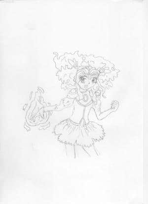 flammen mädechen (mir fallen auch immer sehr originelle namen ein ^^)