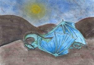 Drache (liegend/colo)