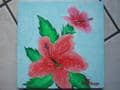 Hibiskus (acryl&amp;amp;leinwand)