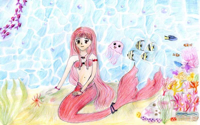 Into The Sea is a little Mermaid....