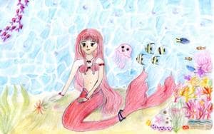 Into The Sea is a little Mermaid....