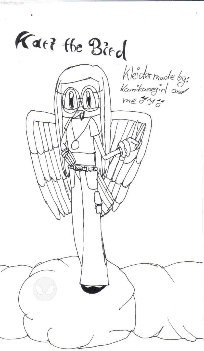 Kamikazegirl im sonic stil only for kamikazegirl(wer will kanns colorn)