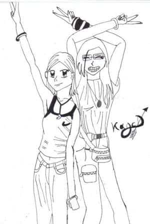 Ich und Akiko_Higurashi im Holiday Park