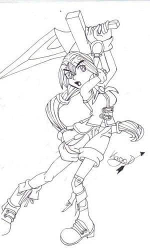 Naja... das soll Monica darstellen