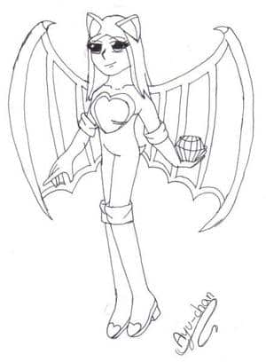 Ich mit Rouge´s Klamotten