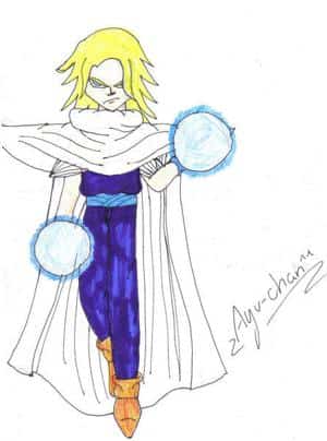 Ich als Super Saiyajin^^