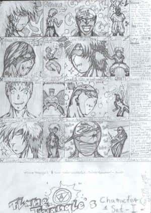 - "Flame Triangle´s : Hard Edge" Character-Set !<<<