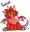 red Chibi-Dragon