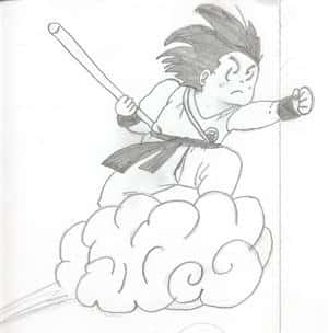 Goku auf Jindujun
