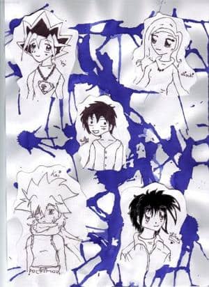 paar meiner lieblings Charas, ohne colo