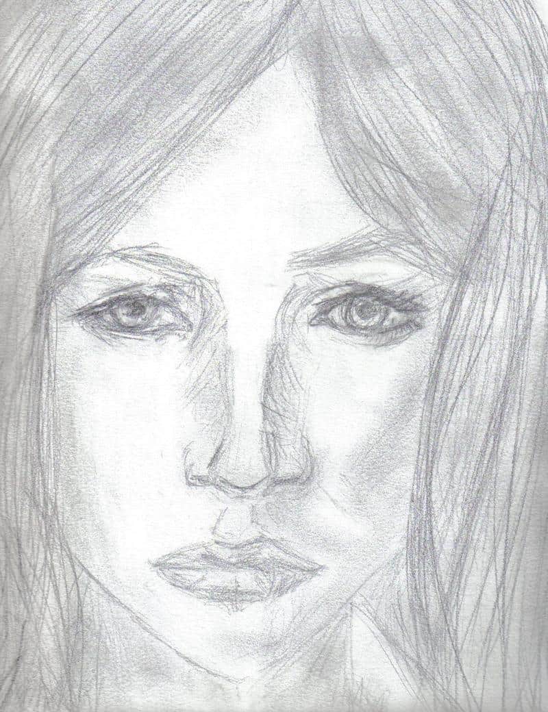 Mädchen mit nem traurigen Ausdruck