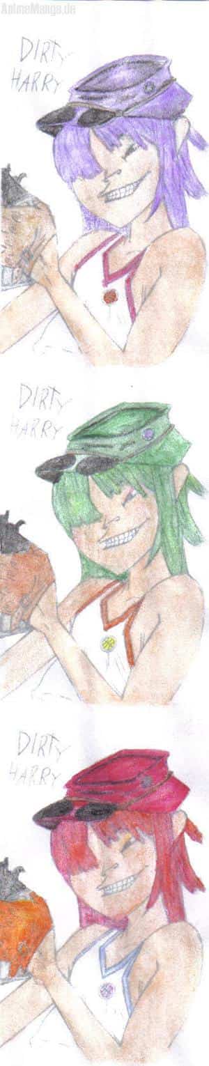 Mein Dirty Harry in verschiedenen versieonen