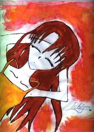 schlafendes mädchen