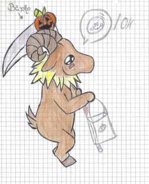 Bapho in Haloween Fiber xD *bissl spät*