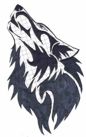 Mein zukünftiges Wolftattoo :D