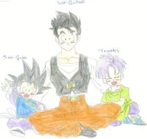 son-gohan mein schatz mit trunks und goten