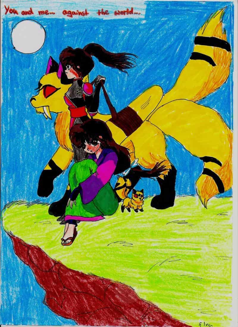 You and me...against the world