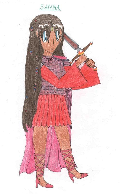 Sanna (nochma, aber diesma verwandelt als Amazone ^.^)