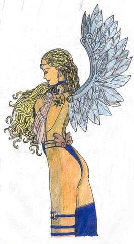 Auch Engel werden mal Mama