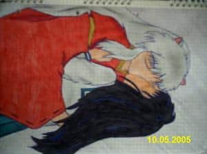 Inuyasha und Kagome colo