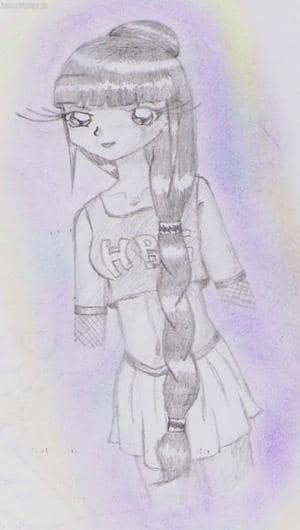 Für 'nen wb gekritzelt