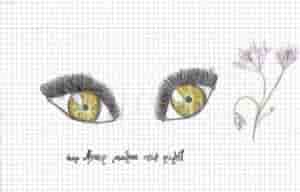 deine augen sehen mich nicht!