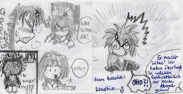 Langeweile im Deutschunterricht...^^