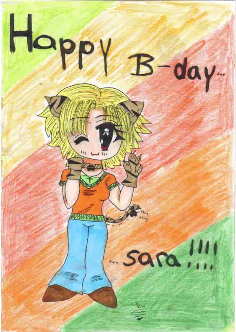 HAPPY B-DAY SARA-CHAN!!!!^^