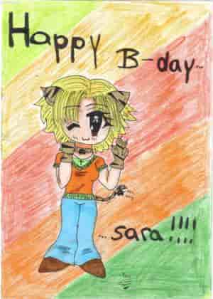 HAPPY B-DAY SARA-CHAN!!!!^^