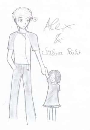 Chara-Alex und Sara