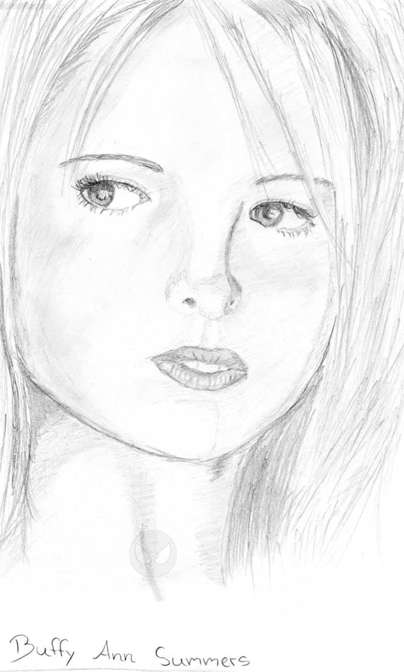 Mein erstes Bild von einer realen Person, welches halbwegs geglückt ist...