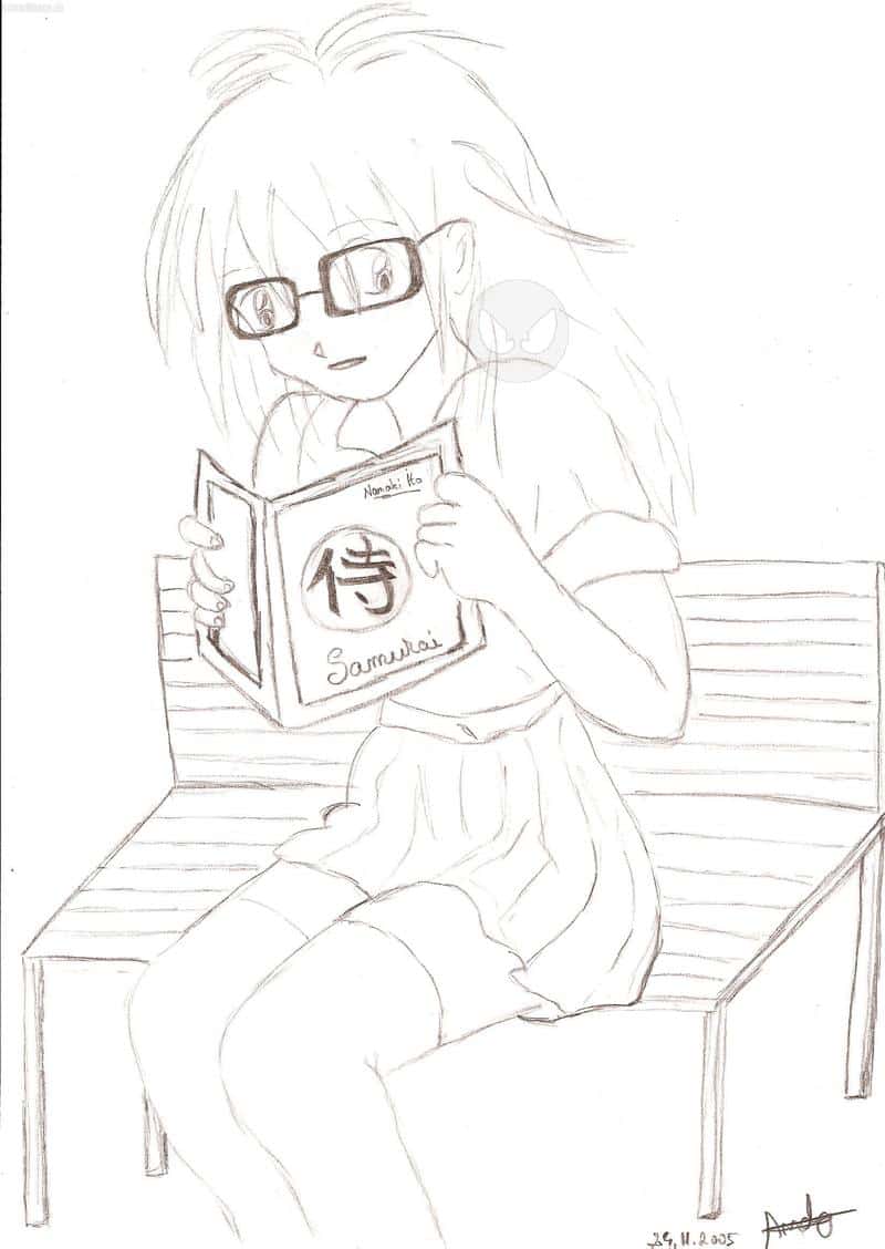 Schulmädchen(outlines)