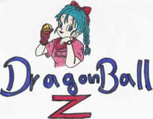 Bulma mit einen DragonBall